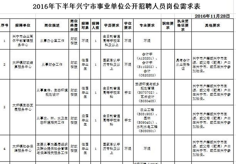 兴宁市发展和改革局最新招聘概览